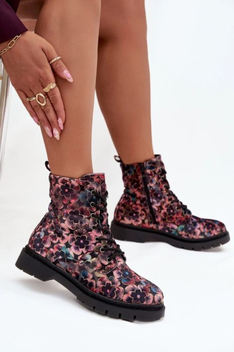Botki Model Artiker 57C1051 Pink - Step in style Step in style Botki Model Artiker 57C1051 Pink - Step in style Step in style