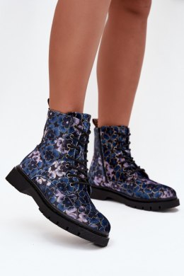 Botki Model Artiker 57C1052 Navy - Step in style Step in style
