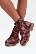 Botki Model Artiker 57C1055 Bordo - Step in style Step in style
