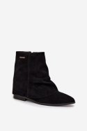 Botki Model Tavella JJ85P Black - Step in style Step in style