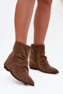 Botki Model Tavella JJ85P Brown - Step in style Step in style