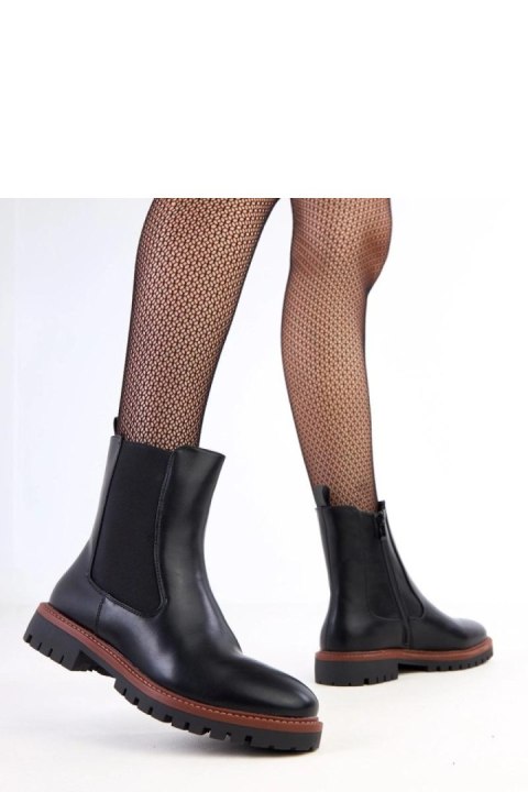 Botki Model Terrami A8217 Black - Solea Solea Botki Model Terrami A8217 Black - Solea Solea