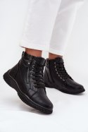 Botki Model Ulverina 24BT02-7978 Black - Step in style Step in style