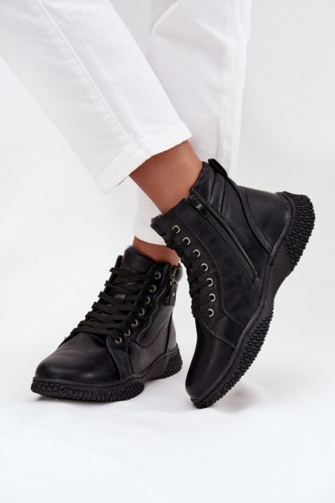 Botki Model Ulverina 24BT02-7978 Black - Step in style Step in style Botki Model Ulverina 24BT02-7978 Black - Step in style Step in style