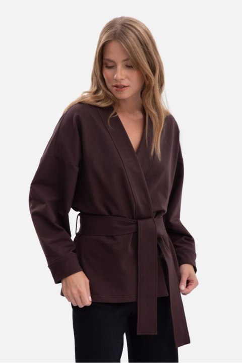 Narzutka Model B297 Gorzka Czekolada - BeWear BeWear