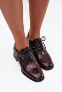 Półbuty Model Artiker 57C0073 Bordo - Step in style Step in style