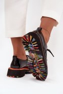 Półbuty Model Artiker 57C0176 Black - Step in style Step in style