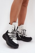 Śniegowce Model Big Star SS274060 White/Black - Step in style Step in style