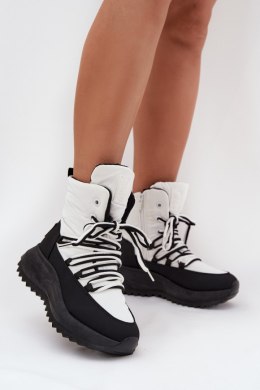 Śniegowce Model Big Star SS274060 White/Black - Step in style Step in style