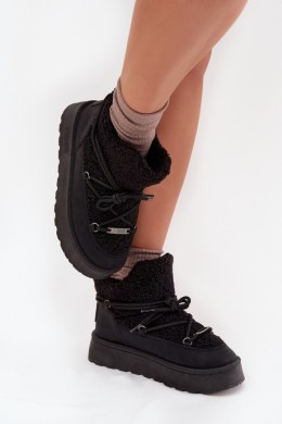 Śniegowce Model Big Star SS274109 Black - Step in style Step in style