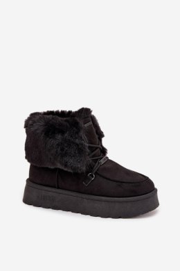 Śniegowce Model Big Star SS274113 Black - Step in style Step in style