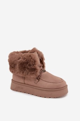Śniegowce Model Big Star SS274114 Beige - Step in style Step in style