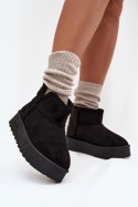 Śniegowce Model Big Star SS274128 Black - Step in style Step in style