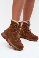 Śniegowce Model Big Star SS274318 Brown - Step in style Step in style