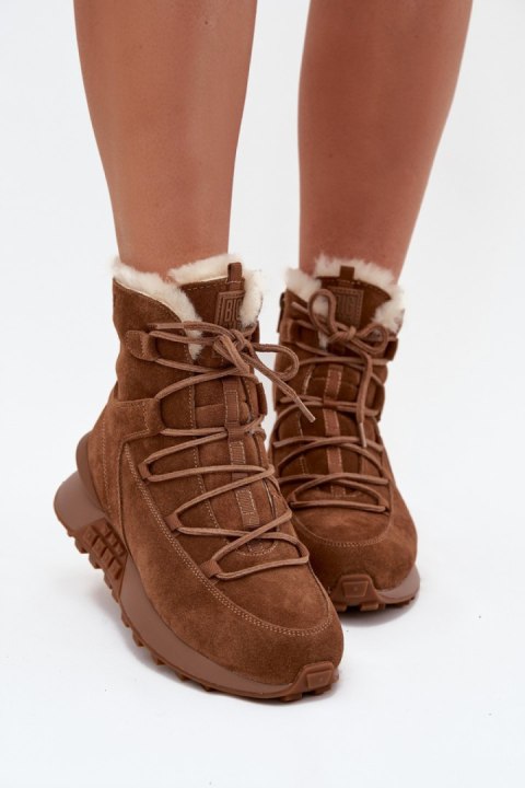 Śniegowce Model Big Star SS274318 Brown - Step in style Step in style Śniegowce Model Big Star SS274318 Brown - Step in style Step in style