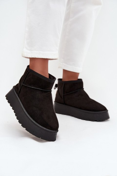 Śniegowce Model Celyra F-CH-05 Black - Step in style Step in style