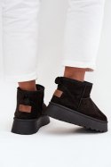 Śniegowce Model Celyra F-CH-05 Black - Step in style Step in style
