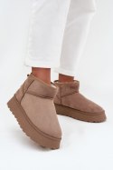 Śniegowce Model Celyra F-CH-05 Dark Beige - Step in style Step in style