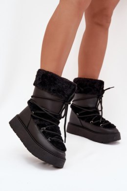 Śniegowce Model Marinna 6484 Black - Step in style Step in style