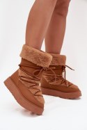 Śniegowce Model Marinna 6484 Camel - Step in style Step in style