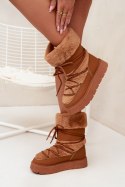 Śniegowce Model Marinna 6484 Camel - Step in style Step in style