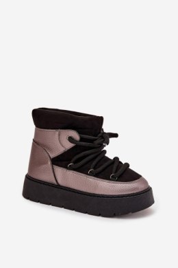 Śniegowce Model Xarina 6483 Black - Step in style Step in style