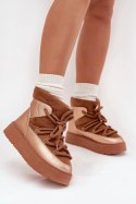 Śniegowce Model Xarina 6483 Camel - Step in style Step in style