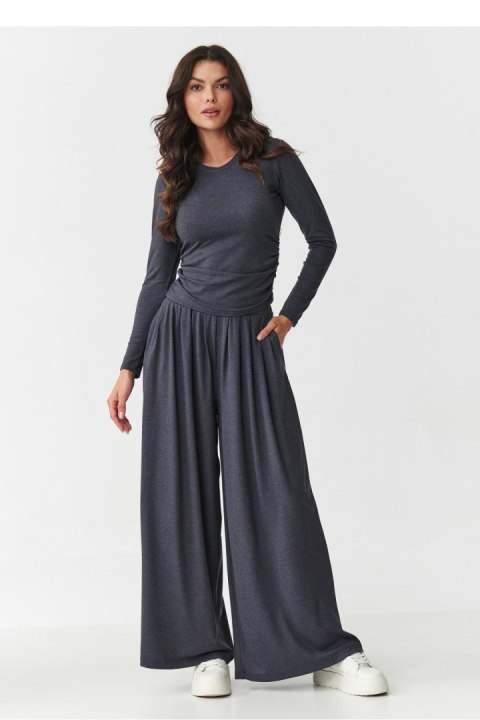 Spodnie Komplet Model M892 Antracyt - Makadamia Makadamia