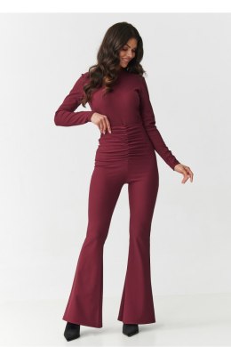 Spodnie Komplet Model M893 Bordo - Makadamia Makadamia