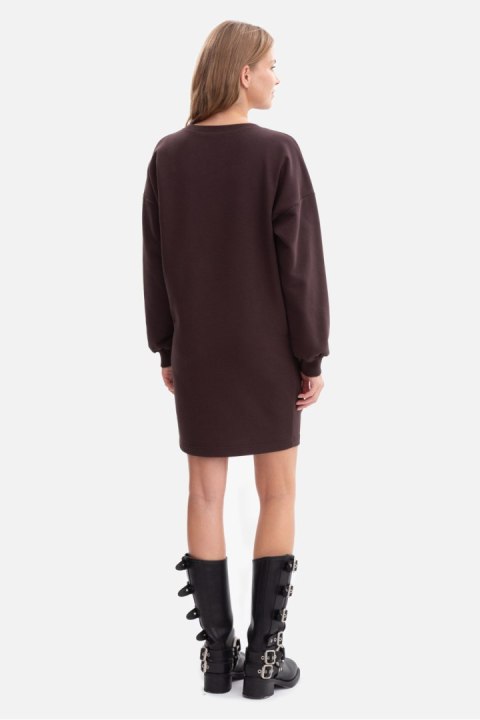 Sukienka Model B298 Gorzka Czekolada - BeWear BeWear