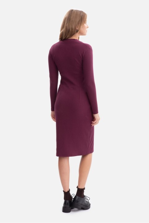 Sukienka Model B307 Śliwka - BeWear BeWear