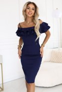 Sukienka Model Carmen 599-3 Navy - Numoco Numoco
