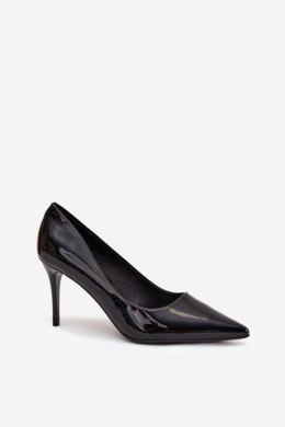 Szpilki Model Jadira LE139P Black Lakier - Step in style Step in style