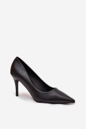 Szpilki Model Sivana LE140P Black - Step in style Step in style
