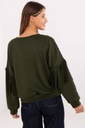 Bluza Damska Model IT-BL-21731.85 Khaki - Rue Paris Rue Paris