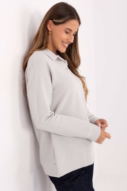 Bluzka Model LK-BZ-510126.00 Light Grey - Lakerta Lakerta