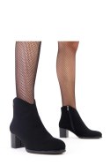 Botki Model Angelo D9216 Black Matowe - Solea Solea