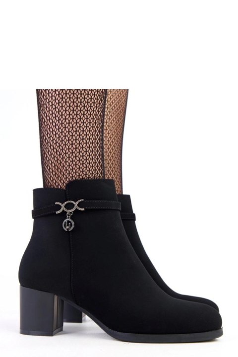 Botki Model Vernona D9217 Black - Solea Solea Botki Model Vernona D9217 Black - Solea Solea
