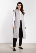 Kamizelka Damska Model A753 Grey - awama Awama Kamizelka Damska Model A753 Grey - awama Awama