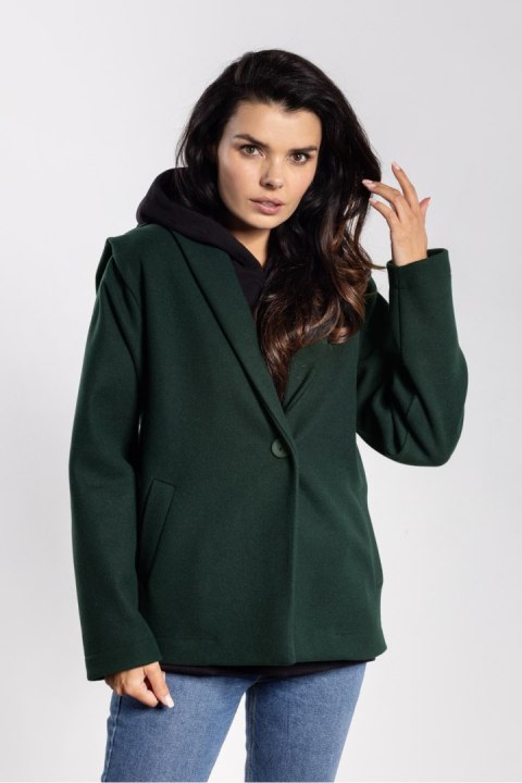 Kurtka Damska Model A752 Bottle Green - awama Awama