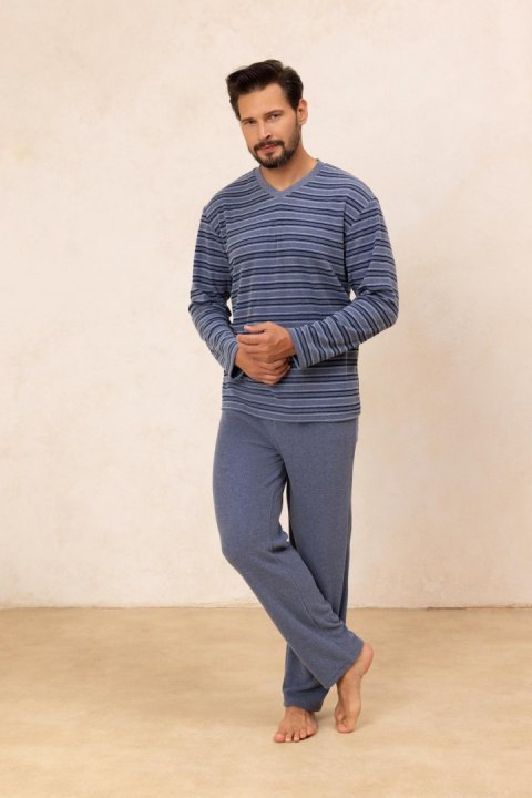 PIŻAMA MĘSKA 490 FROTTE DR R.2XL REGINA