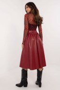 Spódnica Model DHJ-SD-A1997.76 Bordo - Italy Moda Italy Moda