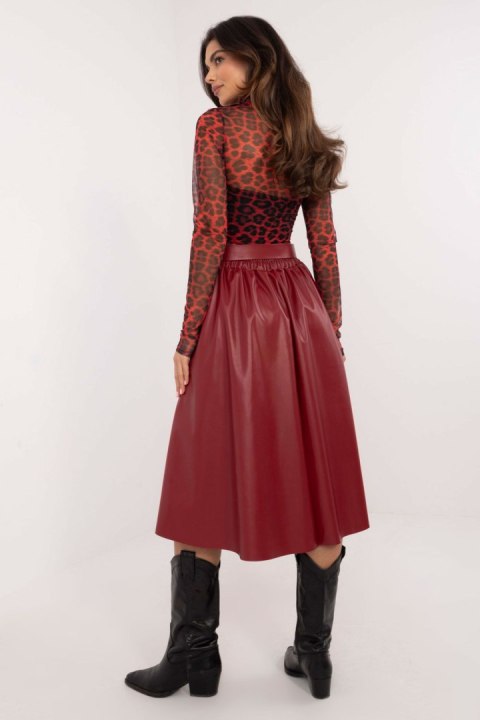 Spódnica Model DHJ-SD-A1997.76 Bordo - Italy Moda Italy Moda