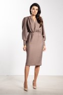 Sukienka Model A735 Taupe - awama Awama