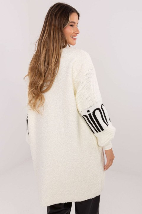 Sweter Kardigan Model IT-SW-80678.84 Ecru - Factory Price Factory Price