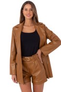 Szorty Damskie Model IT-SN-FL8701.97 Camel - Rue Paris Rue Paris