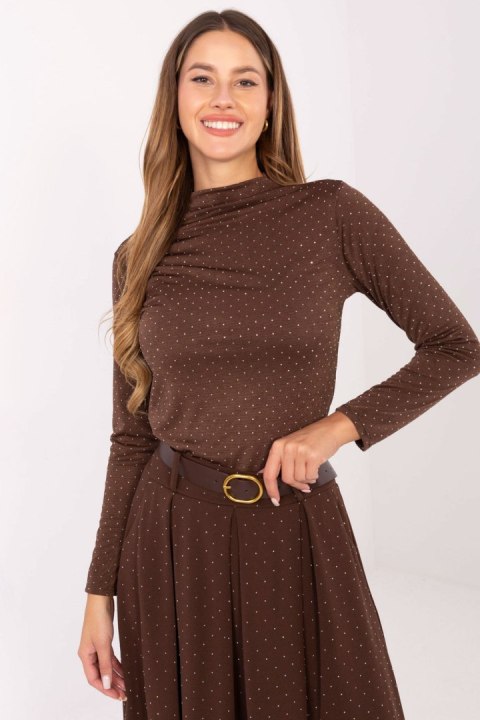 Bluzka Model IT-BZ-15368-1.04 Brown - Rue Paris Rue Paris
