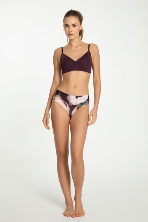 Figi Model Velvet Bloom Simple Classic Bakłażan - Julimex Julimex