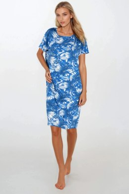 Koszulka nocna Koszula Nocna Model Island Vibes Blue - Momenti Per Me Momenti Per Me