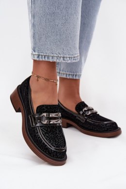Mokasyny Model DA MR52-176 Black - Step in style Step in style
